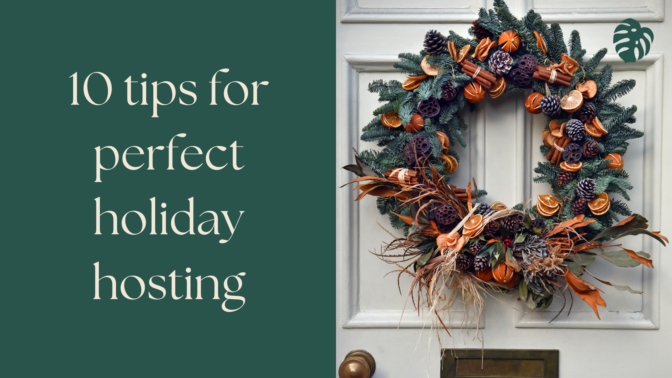 10 Tips for Perfect Holiday Hosting – Urban Botany