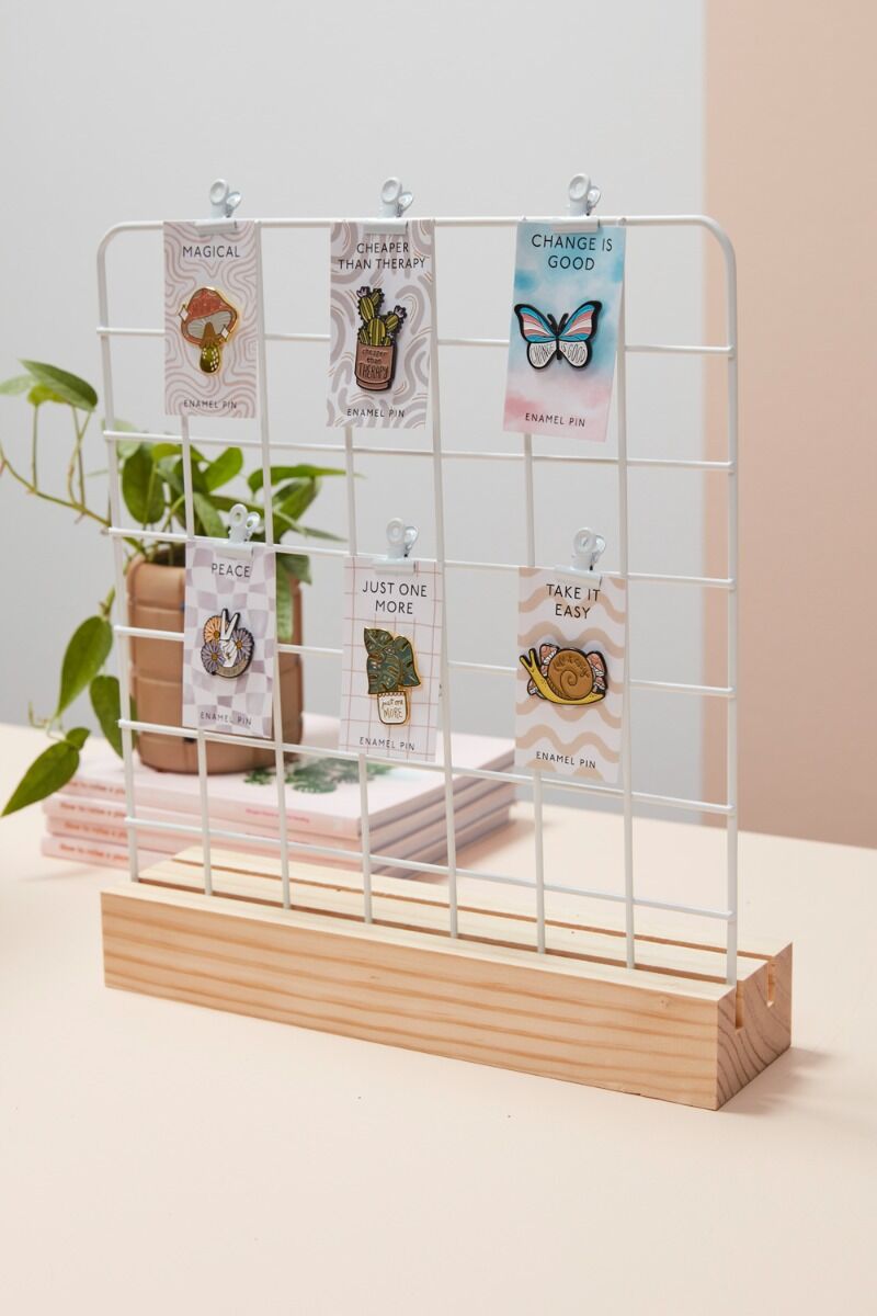 Plant Lady Enamel Pin