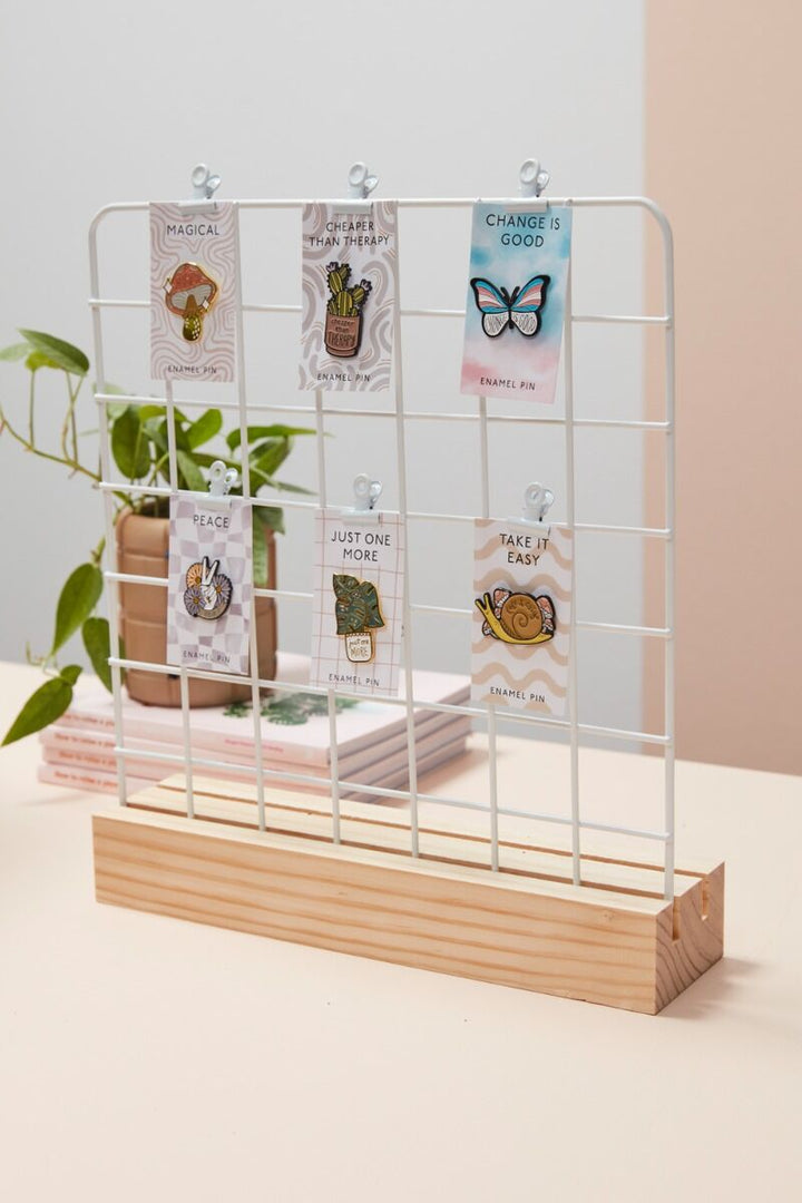 Plant Lady Enamel Pin