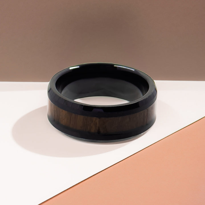 Wooden Fashion Ring