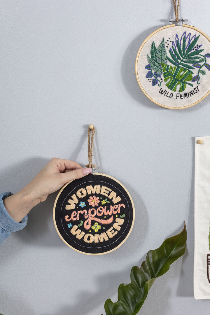 Women Empower Women DIY Embroidery Kit