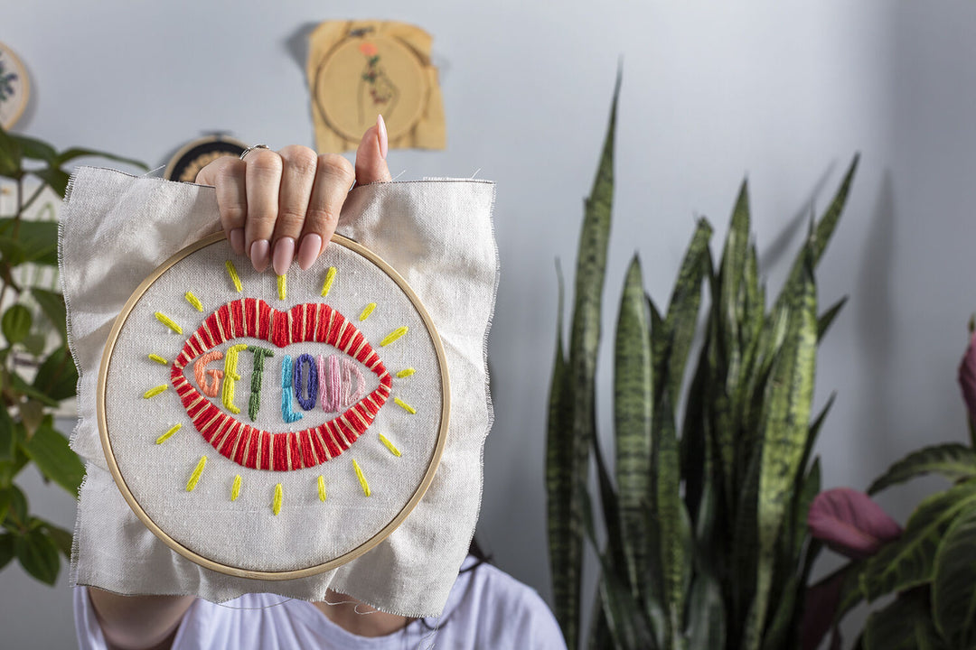 Get Loud DIY Embroidery Kit