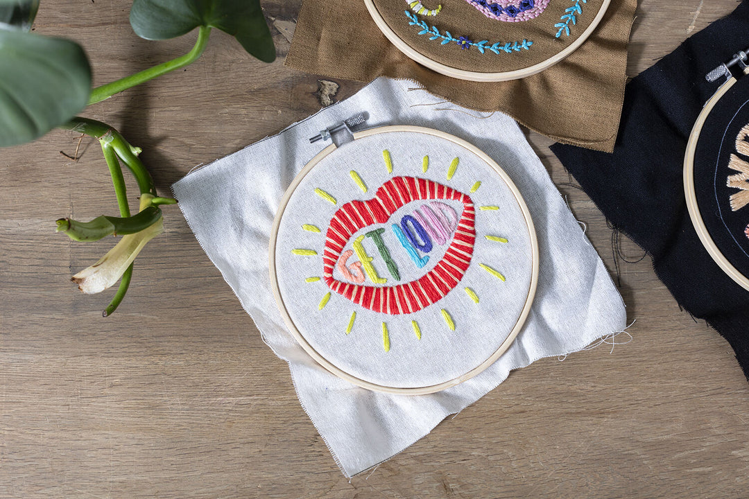Get Loud DIY Embroidery Kit