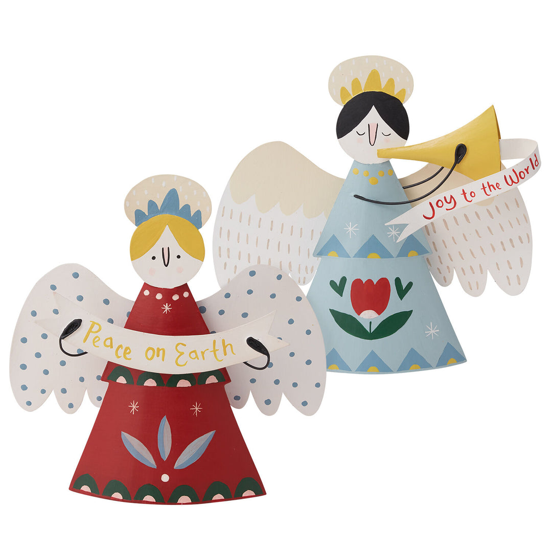 Caroling Angel Figurine