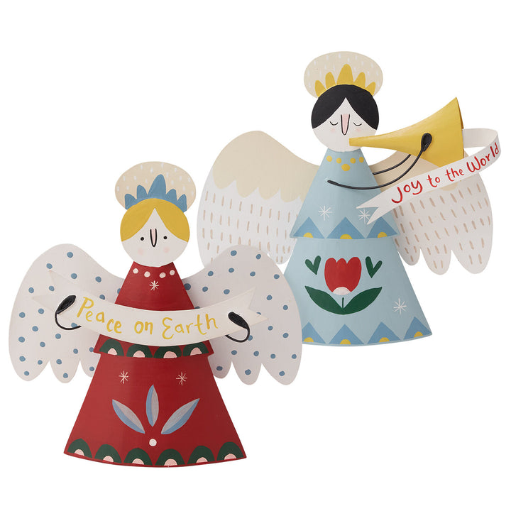 Caroling Angel Figurine