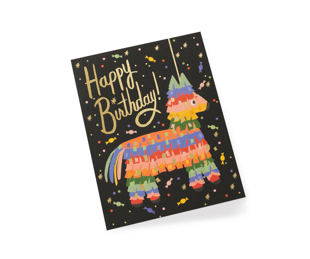 Pinata Birthday Card