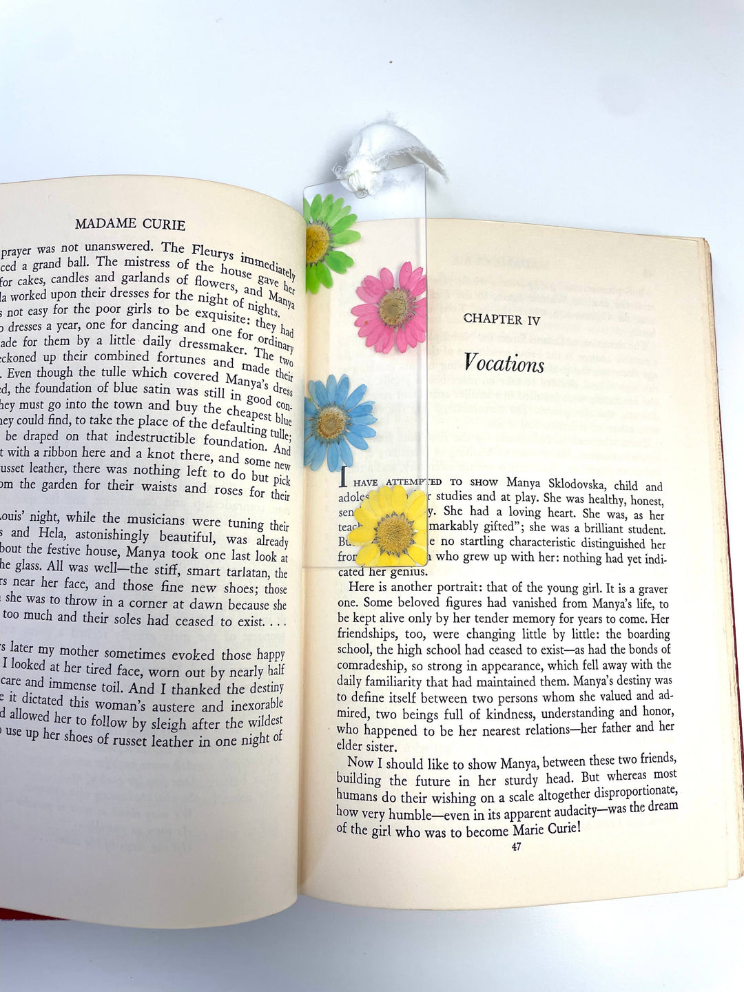 Pressed Flower Bookmark - Made With Real Flowers