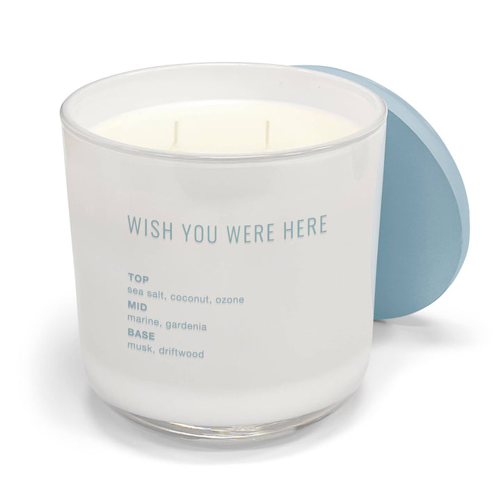 Wish You Were Here Double-Wick Signature Candle