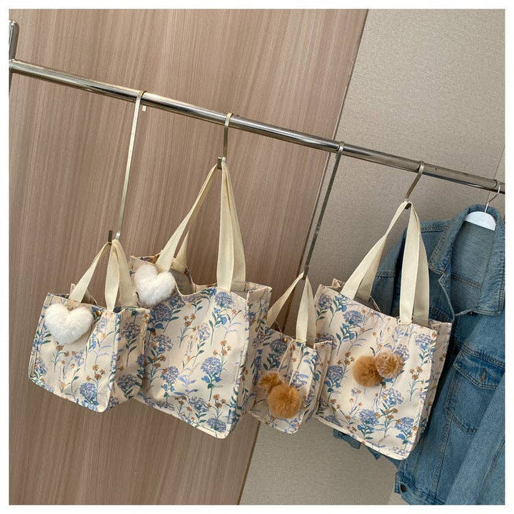 Floral Tote Shoulder Bag