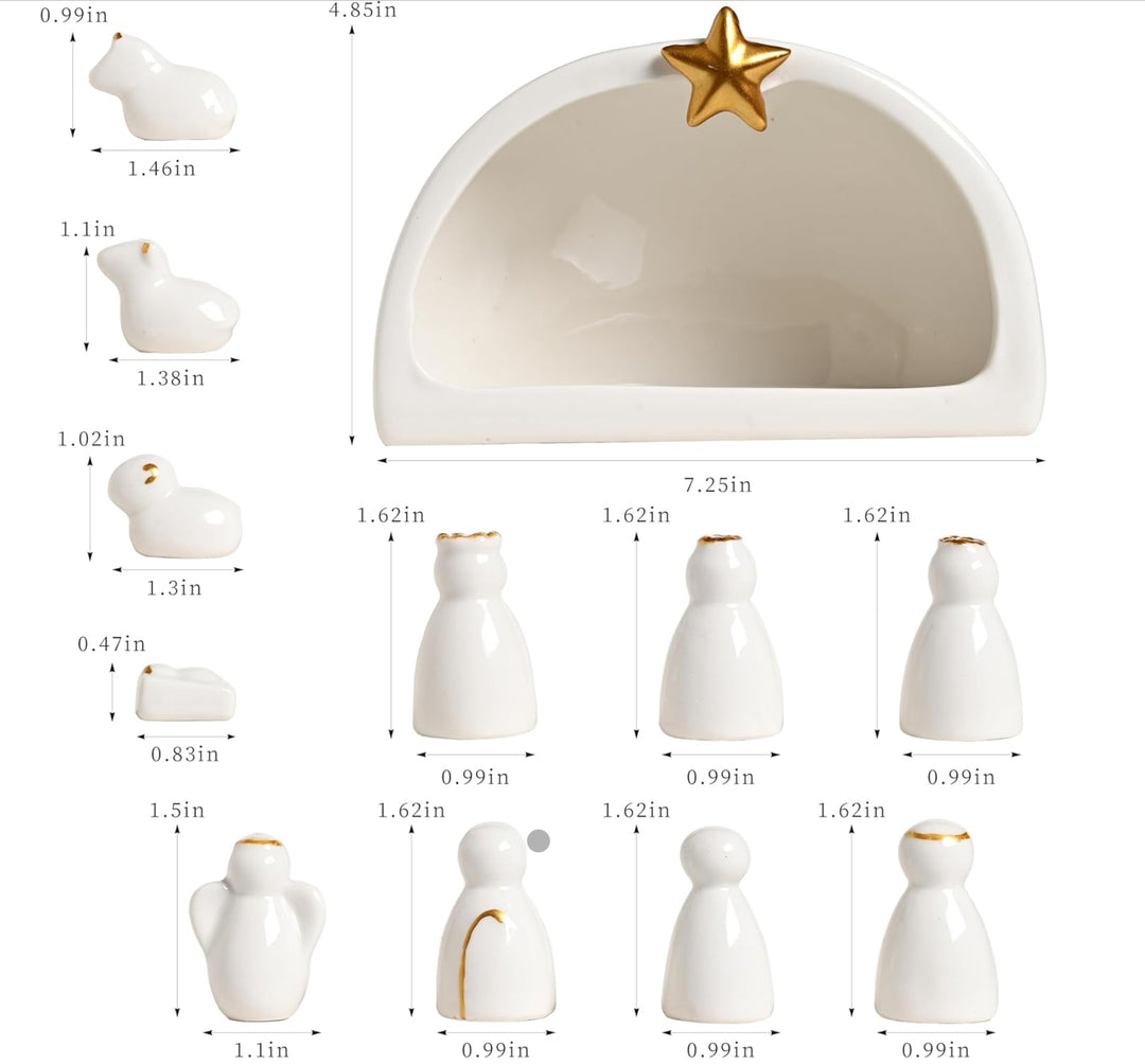 Silent Night Nativity Set of 11