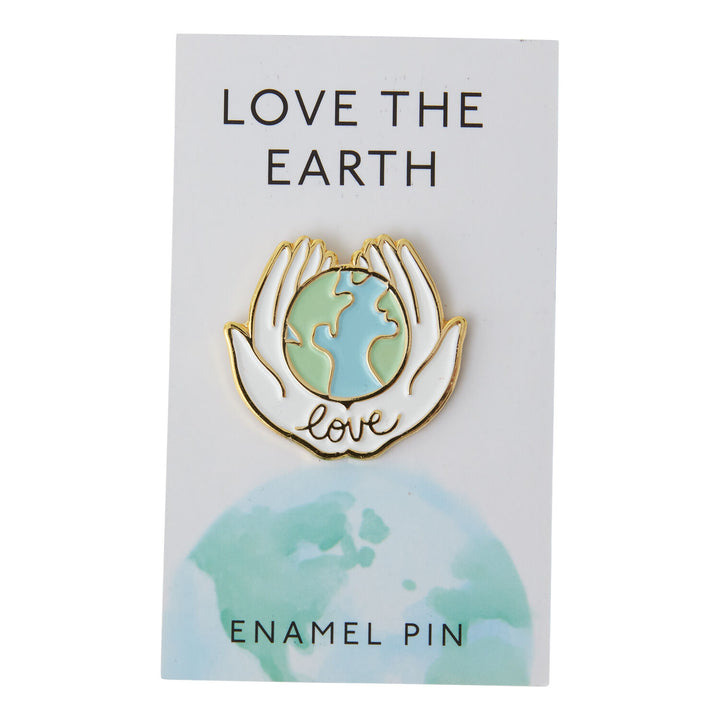 Love The Earth Enamel Pin