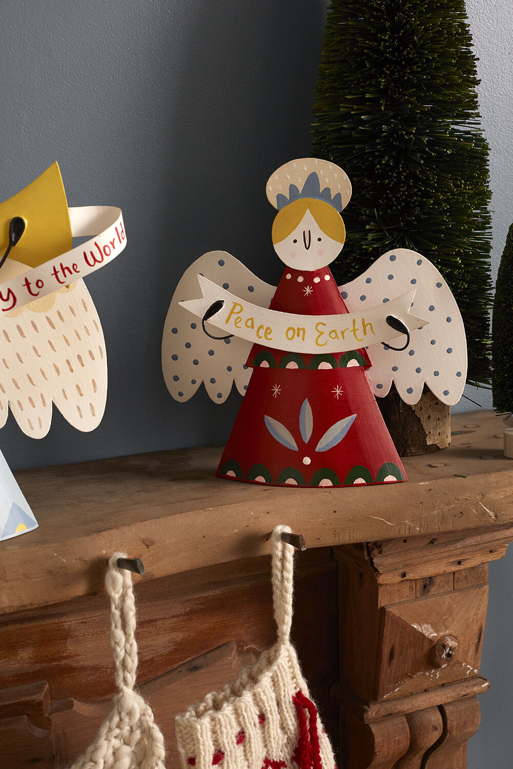 Caroling Angel Figurine