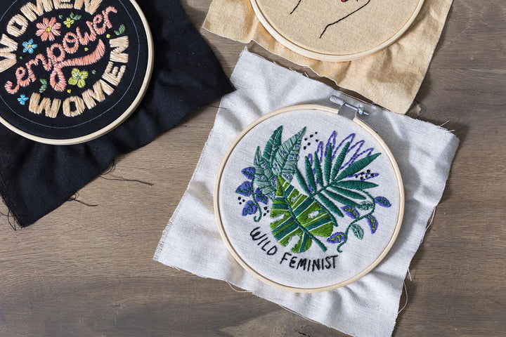Wild Feminist DIY Embroidery Kit