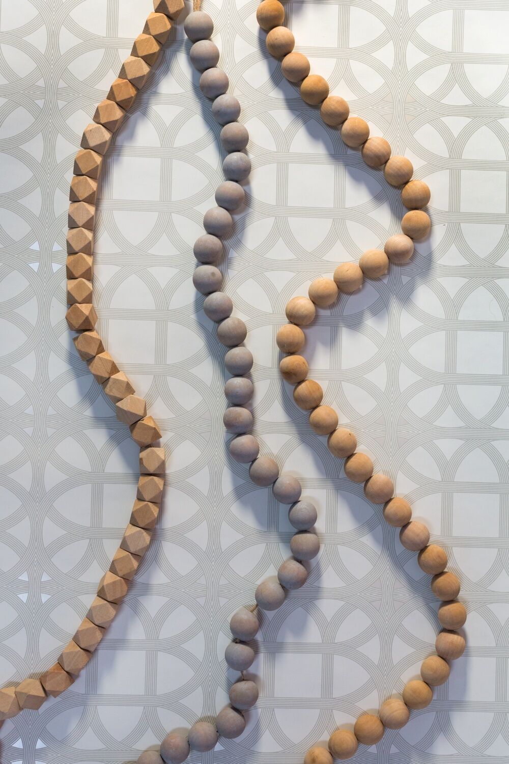 Wood Bead Garland