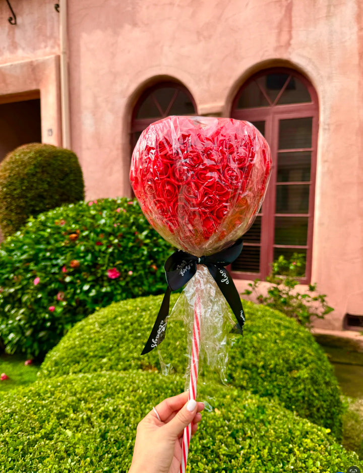 Red Heart Lollipop