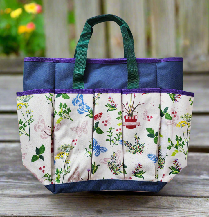 FRESH HERBS GARDEN TOTE