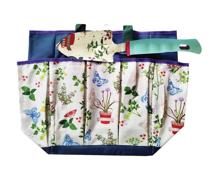 FRESH HERBS GARDEN TOTE