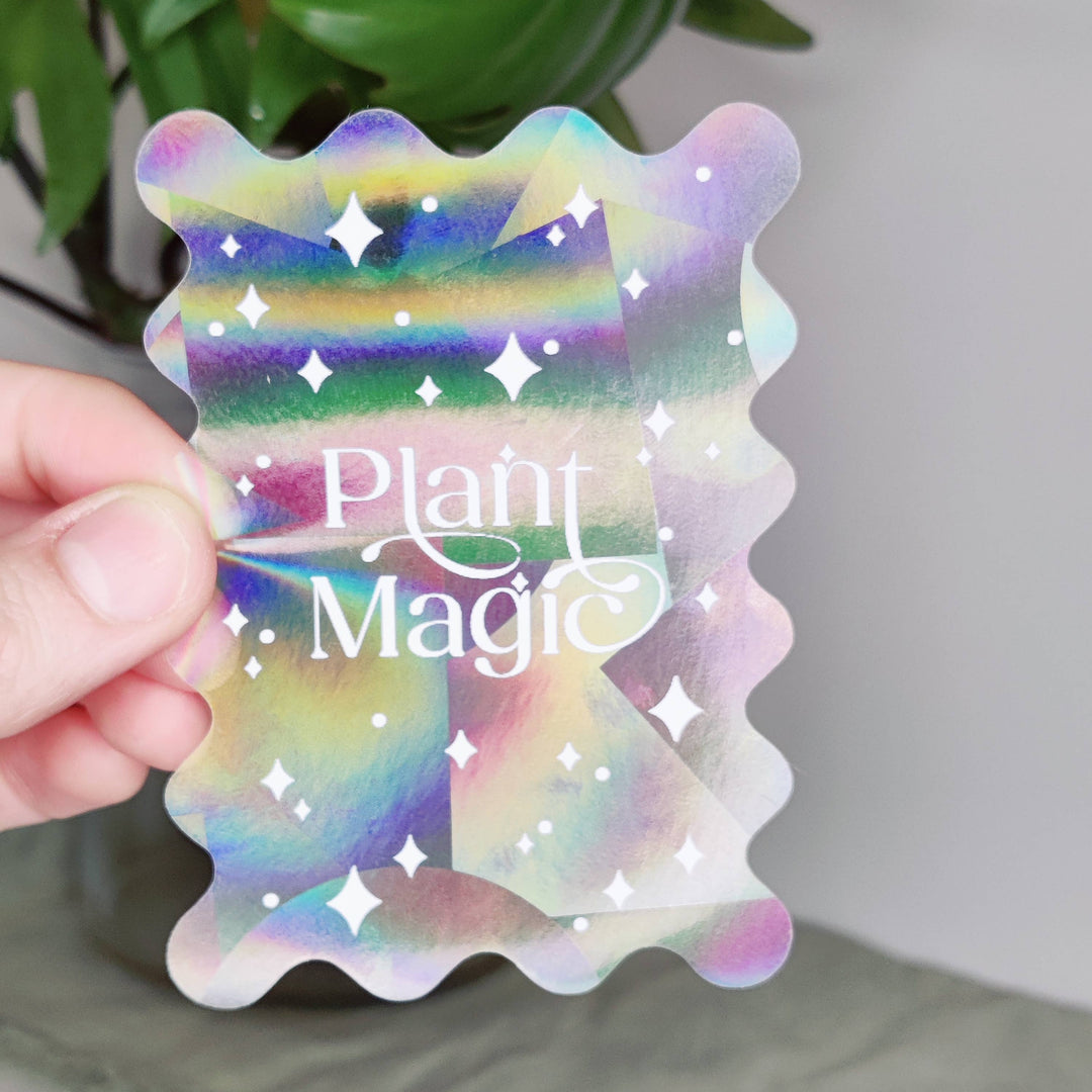 Plant Magic Suncatcher Sticker