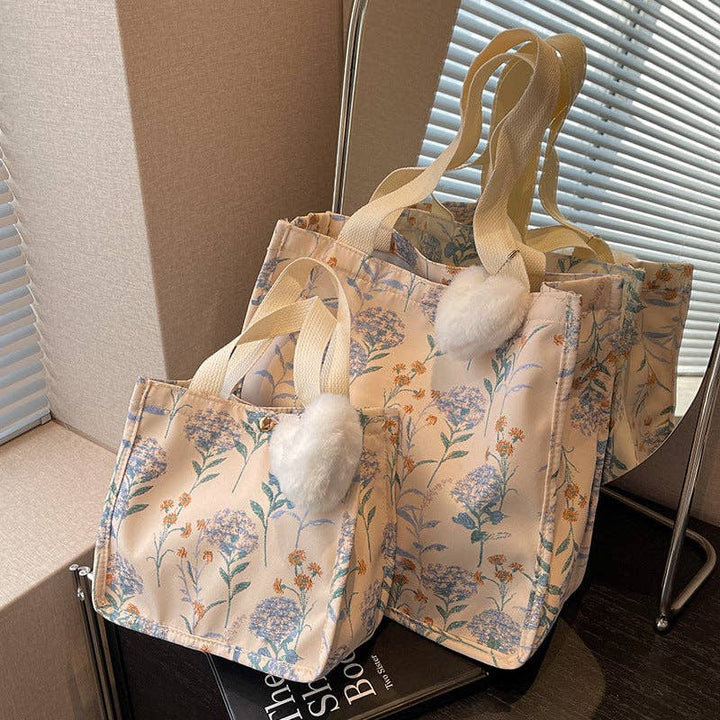 Floral Tote Shoulder Bag