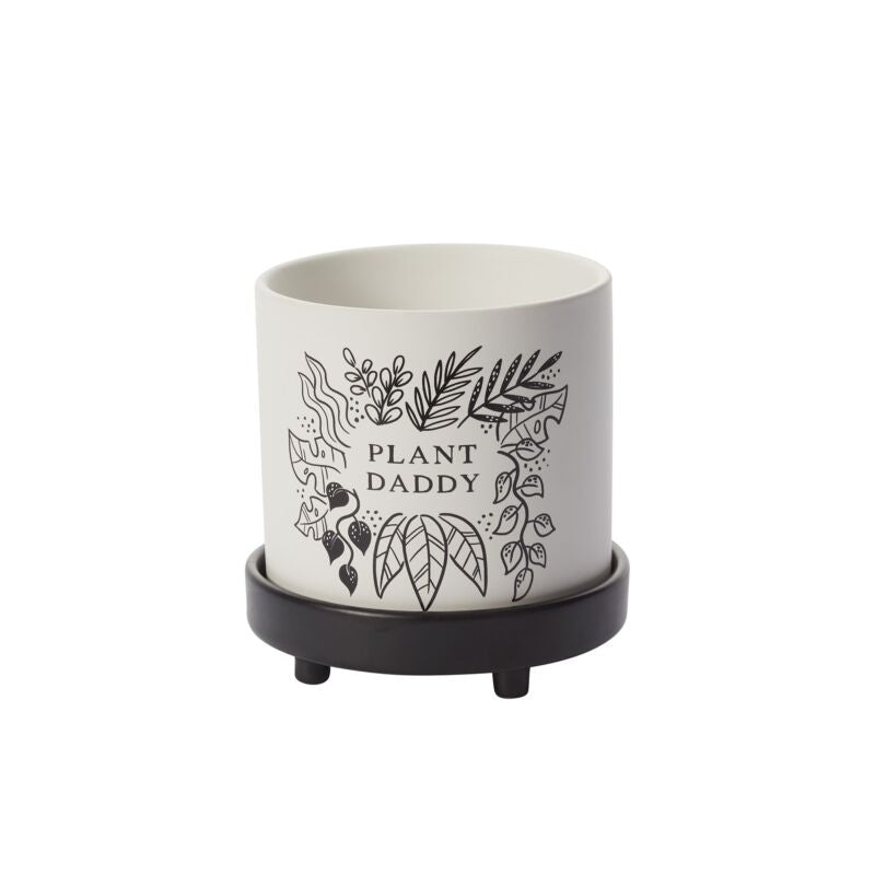 plant daddy pot Plant Daddy Pot with Saucer – Urban Botany