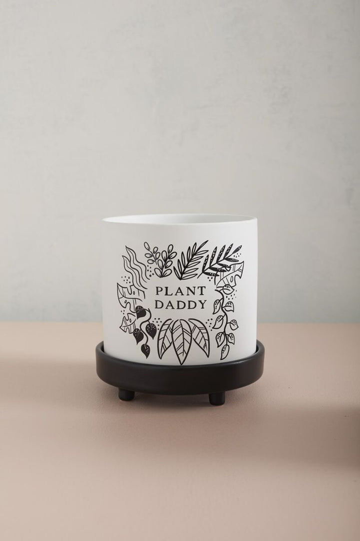 Plant Daddy Pot with Saucer